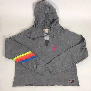 Aviator nation cropped hoodie size xs perfect condition
